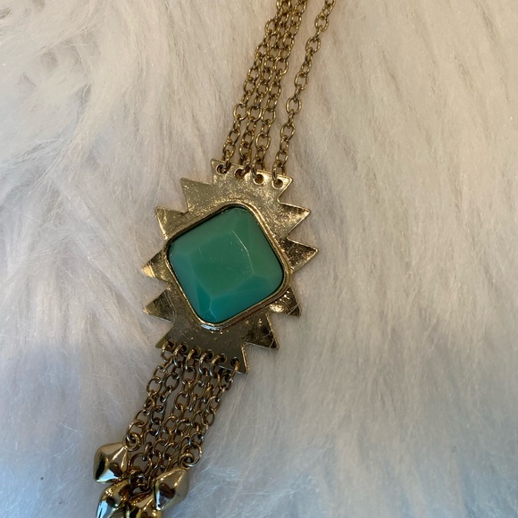Vintage turquoise long neckless - Picture 4 of 6